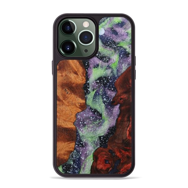 iPhone 13 Pro Max Wood+Resin Phone Case - Mitchell (Cosmos, 670898) Cheap