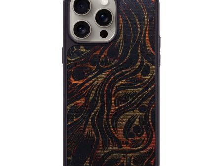 iPhone 15 Pro Max Wood+Resin Phone Case - Micheal (Harvest, 667992) For Sale