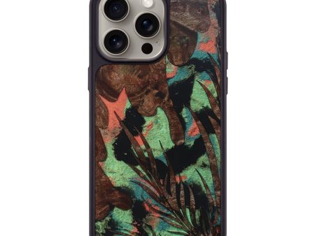 iPhone 15 Pro Max Wood+Resin Phone Case - Harriet (Harvest, 668071) Online Hot Sale