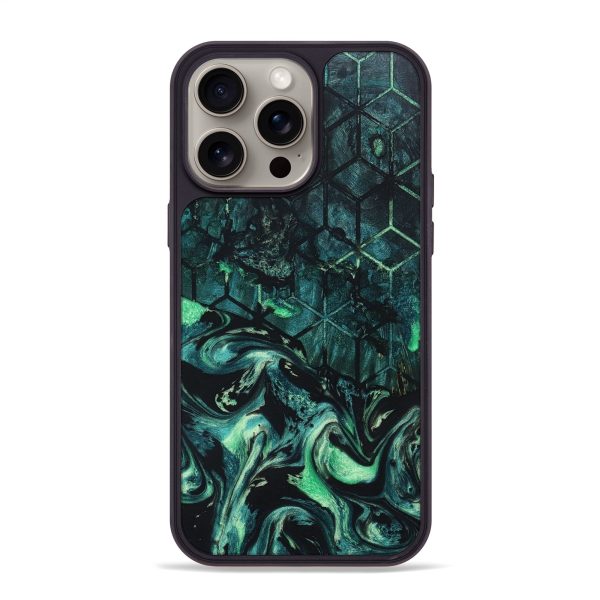 iPhone 15 Pro Max Wood+Resin Phone Case - Lloyd (Pattern, 667759) Online