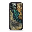 iPhone 13 Pro Max Wood+Resin Phone Case - Jared (Green, 669171) For Discount