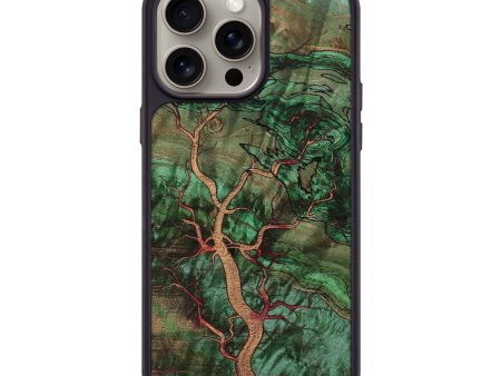 iPhone 15 Pro Max Wood+Resin Phone Case - Hudson (Harvest, 667990) Online now