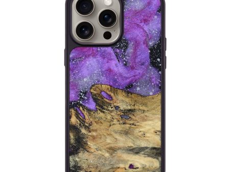 iPhone 15 Pro Max Wood+Resin Phone Case - Clayton (Cosmos, 669364) Online Sale