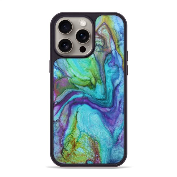 iPhone 15 Pro Max ResinArt Phone Case - Kristina (Watercolor, 669210) Supply