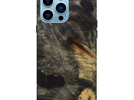 iPhone 14 Pro Max Wood+Resin Live Edge Phone Case - Arabella (Wood Burl, 669551) Online Sale