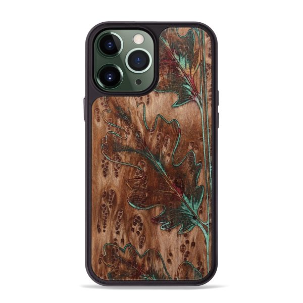 iPhone 13 Pro Max Wood+Resin Phone Case - Braylon (Harvest, 668018) Online Sale