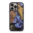 iPhone 15 Pro Max Wood+Resin Phone Case - Lorene (Mosaic, 670186) Discount