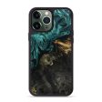 iPhone 13 Pro Max Wood+Resin Phone Case - Chuck (Green, 667680) Hot on Sale