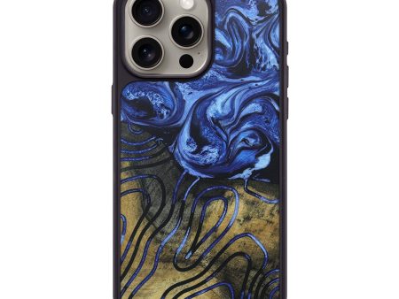 iPhone 15 Pro Max Wood+Resin Phone Case - Brittani (Pattern, 671529) Cheap