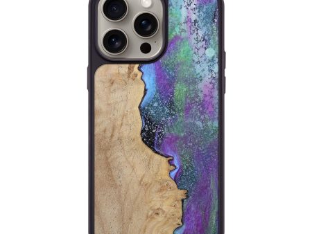 iPhone 15 Pro Max Wood+Resin Phone Case - Chasity (Cosmos, 669667) Online