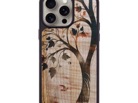 iPhone 15 Pro Max Wood+Resin Phone Case - Viola (Harvest, 667993) For Cheap