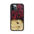 iPhone 12 Pro Wood+Resin Phone Case - Nova (Red, 671091) Online Hot Sale