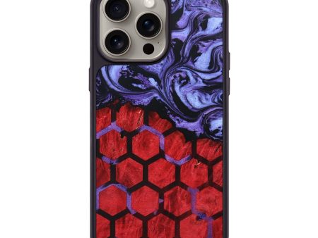 iPhone 15 Pro Max Wood+Resin Phone Case - Cristian (Pattern, 666730) Online now