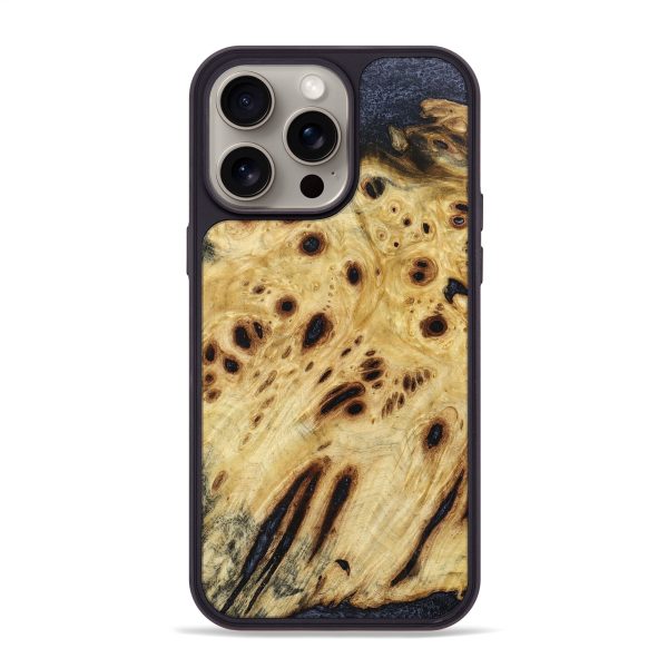 iPhone 15 Pro Max Burl Wood Phone Case - Audrey (Wood Burl, 666713) on Sale