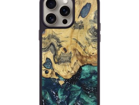 iPhone 15 Pro Max Wood+Resin Phone Case - Jennifer (Cosmos, 670194) Hot on Sale