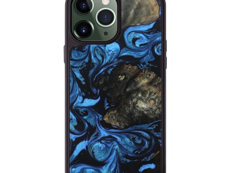 iPhone 13 Pro Max Wood+Resin Phone Case - Rylee (Mosaic, 669324) For Sale