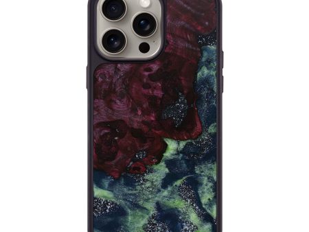 iPhone 15 Pro Max Wood+Resin Phone Case - Alexandra (Cosmos, 667730) Online Hot Sale