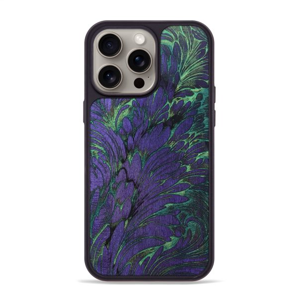 iPhone 15 Pro Max Wood+Resin Phone Case - Yahir (Harvest, 668043) Cheap