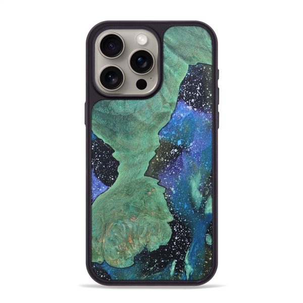 iPhone 15 Pro Max Wood+Resin Phone Case - Wilson (Cosmos, 671145) Online Sale