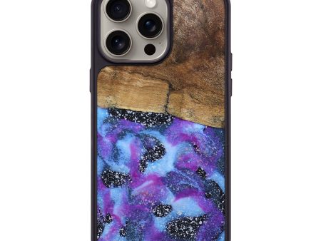 iPhone 15 Pro Max Wood+Resin Phone Case - Anderson (Cosmos, 669065) Supply