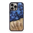 iPhone 15 Pro Max Wood+Resin Phone Case - Analia (Blue, 671011) Discount