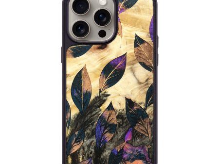 iPhone 15 Pro Max Wood+Resin Phone Case - Benjamin (Harvest, 667955) on Sale