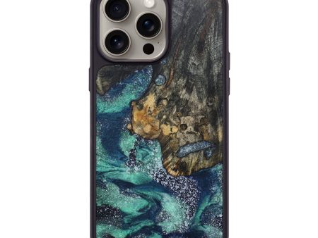 iPhone 15 Pro Max Wood+Resin Phone Case - Tony (Cosmos, 670193) Online Sale