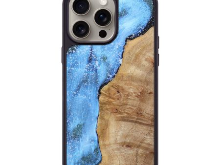 iPhone 15 Pro Max Wood+Resin Phone Case - Mia (Cosmos, 669817) Discount