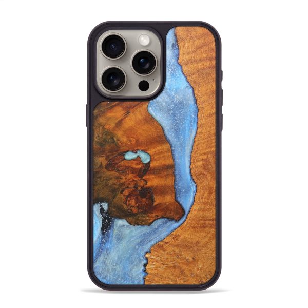 iPhone 15 Pro Max Wood+Resin Phone Case - Julio (Cosmos, 671146) Hot on Sale