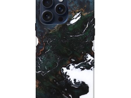 iPhone 15 Pro Max Wood+Resin Live Edge Phone Case - Tabitha (Wood Burl, 670531) Cheap