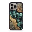 iPhone 15 Pro Max Wood+Resin Phone Case - Darren (Green, 670955) Hot on Sale