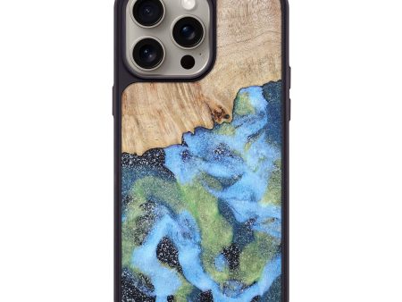 iPhone 15 Pro Max Wood+Resin Phone Case - Miguel (Cosmos, 670217) Discount