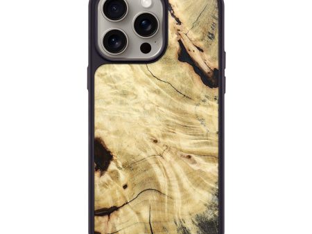 iPhone 15 Pro Max Wood+Resin Phone Case - Justin (Wood Burl, 667912) For Cheap