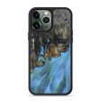 iPhone 13 Pro Max Wood+Resin Phone Case - Celeste (Cosmos, 669665) Online now