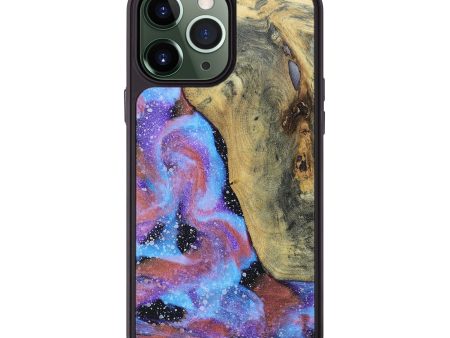 iPhone 13 Pro Max Wood+Resin Phone Case - Sean (Cosmos, 670923) For Cheap