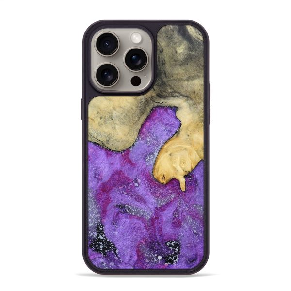 iPhone 15 Pro Max Wood+Resin Phone Case - Ivy (Cosmos, 669344) Hot on Sale