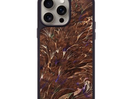 iPhone 15 Pro Max Wood+Resin Phone Case - Waylon (Harvest, 667975) Fashion