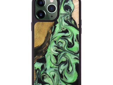 iPhone 13 Pro Max Wood+Resin Phone Case - Shanice (Mosaic, 670577) Fashion