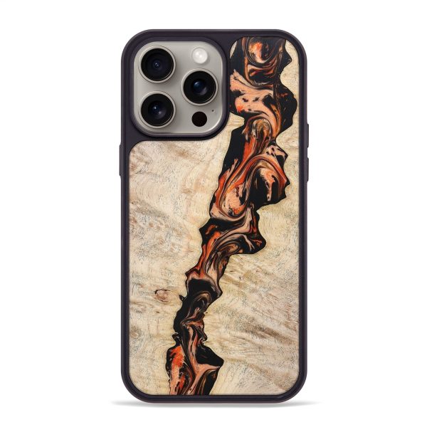 iPhone 15 Pro Max Wood+Resin Phone Case - Layla (Harvest, 668033) Online Hot Sale