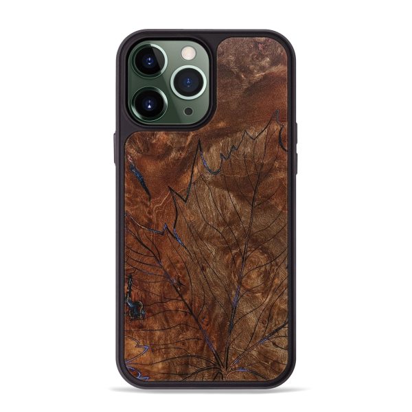 iPhone 13 Pro Max Wood+Resin Phone Case - Tameka (Harvest, 668073) on Sale