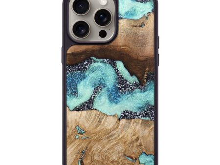 iPhone 15 Pro Max Wood+Resin Phone Case - Irma (Cosmos, 667851) Online now