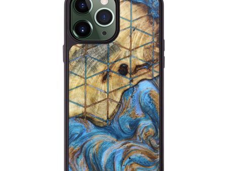 iPhone 13 Pro Max Wood+Resin Phone Case - Michele (Pattern, 666944) Sale