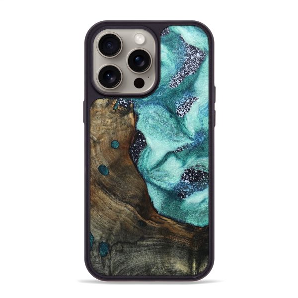 iPhone 15 Pro Max Wood+Resin Phone Case - Roy (Cosmos, 667823) Online