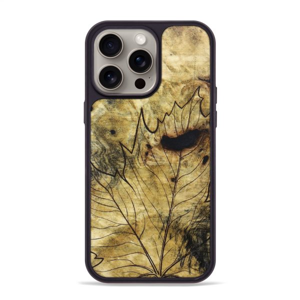 iPhone 15 Pro Max Wood+Resin Phone Case - Marissa (Harvest, 668324) For Discount