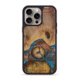 iPhone 15 Pro Max Wood+Resin Phone Case - Eli (Mosaic, 667057) on Sale