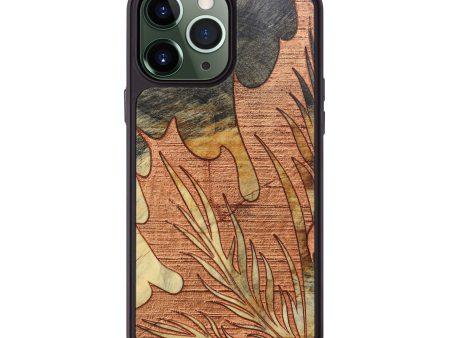 iPhone 13 Pro Max Wood+Resin Phone Case - Lynn (Harvest, 668311) Online Sale