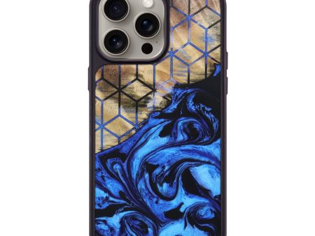 iPhone 15 Pro Max Wood+Resin Phone Case - Remy (Pattern, 668442) Online Sale