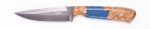 Carved Damascus Field Knife #20603 Hot on Sale