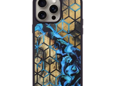 iPhone 15 Pro Max Wood+Resin Phone Case - Finn (Pattern, 670267) Supply