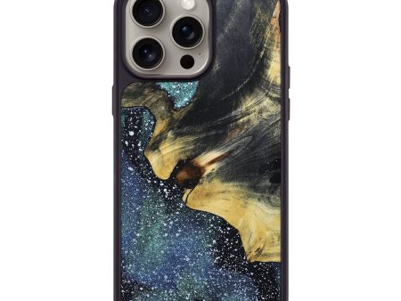 iPhone 15 Pro Max Wood+Resin Phone Case - Jonas (Cosmos, 668454) For Discount